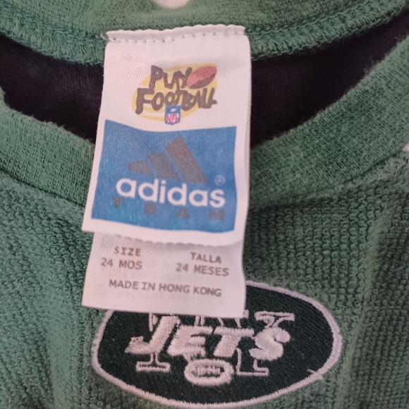 JETS NFL ADIDAS football romper onesie - Picture 2 of 7